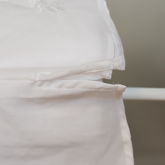 Worthington Lace Sleeveless Top Size Small White - Picture 7 of 7